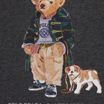MAGLIA IN COTONE CON STAMPA POLO BEAR 322979490 001 POLO RALPH LAUREN KIDS 