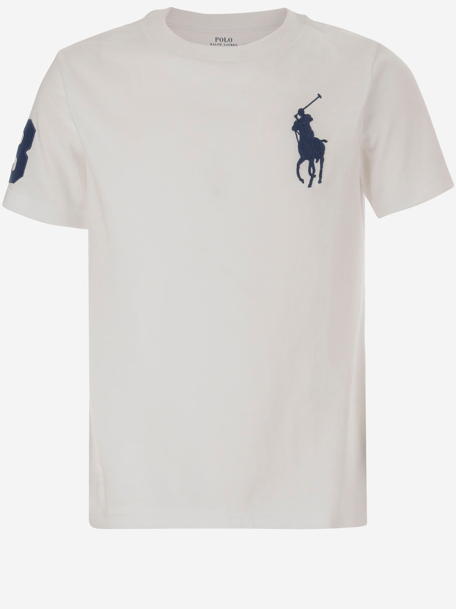 T-SHIRT BIG PONY IN COTONE CON LOGO 323832907 037 POLO RALPH LAUREN KIDS 