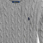 MAGLIONE A TRECCE IN LANA E CASHMERE 323877728 004 POLO RALPH LAUREN KIDS 