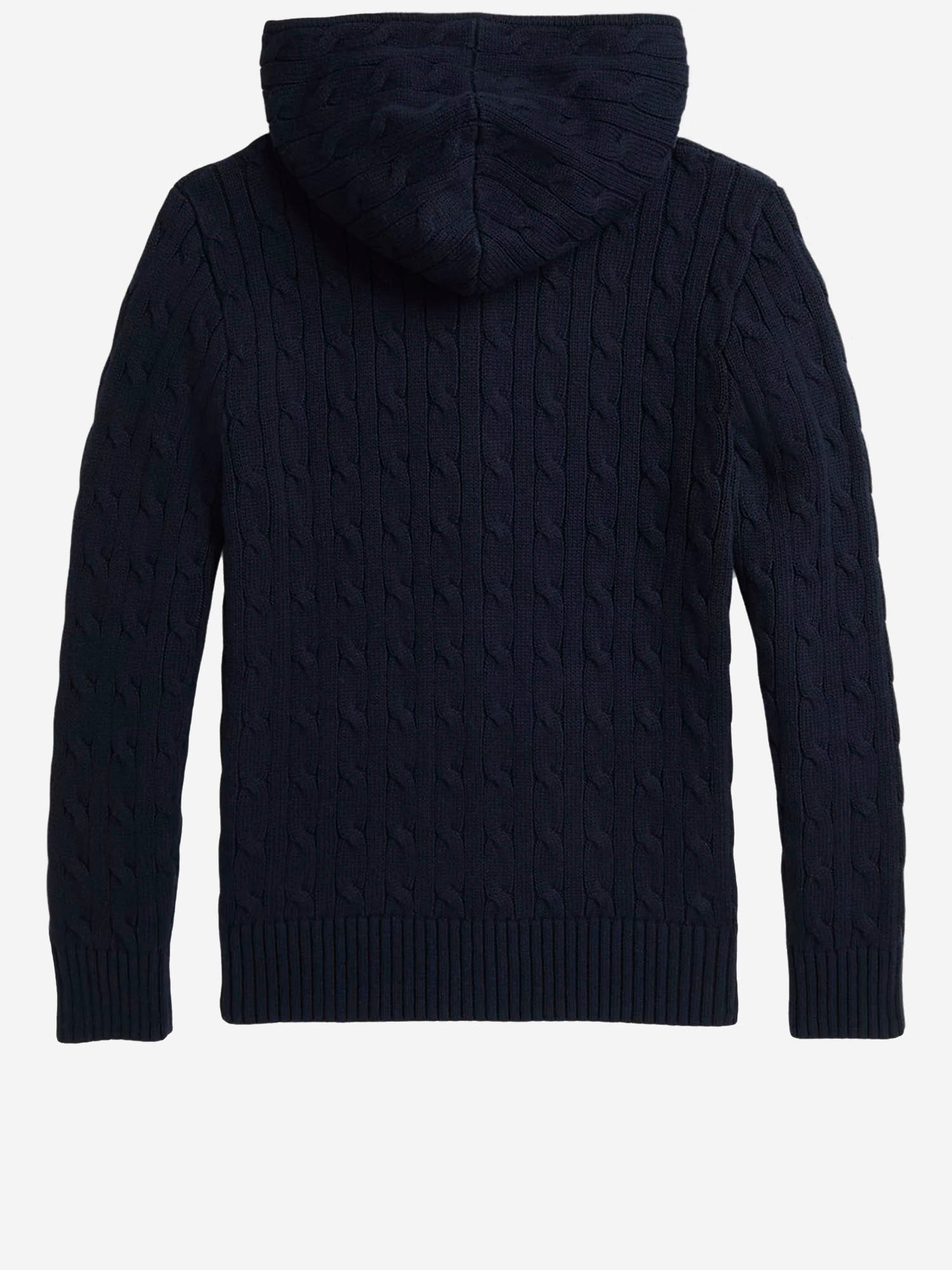 FELPA IN COTONE CON CAPPUCCIO 323951123 001 POLO RALPH LAUREN KIDS 