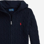 FELPA IN COTONE CON CAPPUCCIO 323951123 001 POLO RALPH LAUREN KIDS 