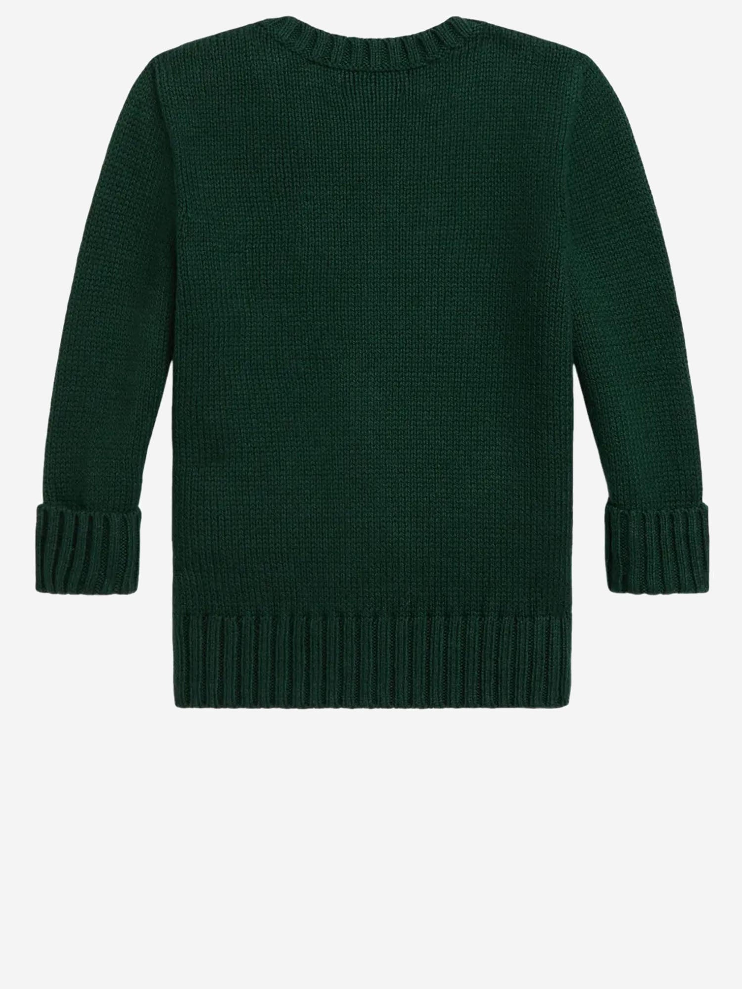 MAGLIA IN COTONE STAMPA POLO BEAR 323978393 001 POLO RALPH LAUREN KIDS 