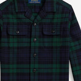 CAMICIA SAHARIANA IN FLANELLA DI COTONE 323979344 001 POLO RALPH LAUREN KIDS 