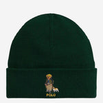 BEANIE IN COTONE CON POLO BEAR 323980658 001 POLO RALPH LAUREN KIDS 