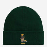 BEANIE IN COTONE CON POLO BEAR 323980658 001 POLO RALPH LAUREN KIDS 
