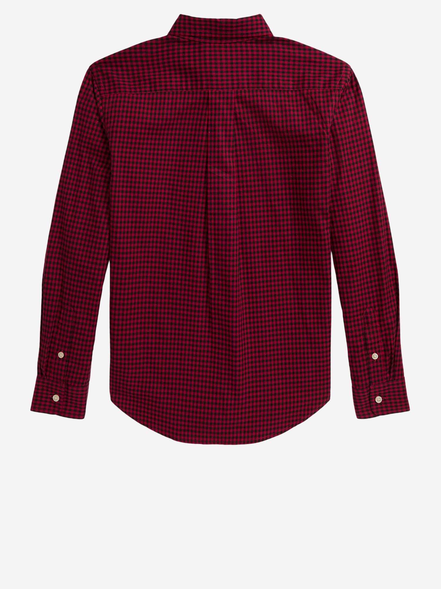 CAMICIA IN COTONE CON MOTIVO A QUADRI 323980977 001 POLO RALPH LAUREN KIDS 