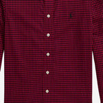 CAMICIA IN COTONE CON MOTIVO A QUADRI 323980977 001 POLO RALPH LAUREN KIDS 