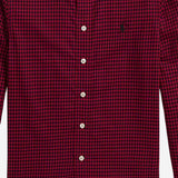CAMICIA IN COTONE CON MOTIVO A QUADRI 323980977 001 POLO RALPH LAUREN KIDS 