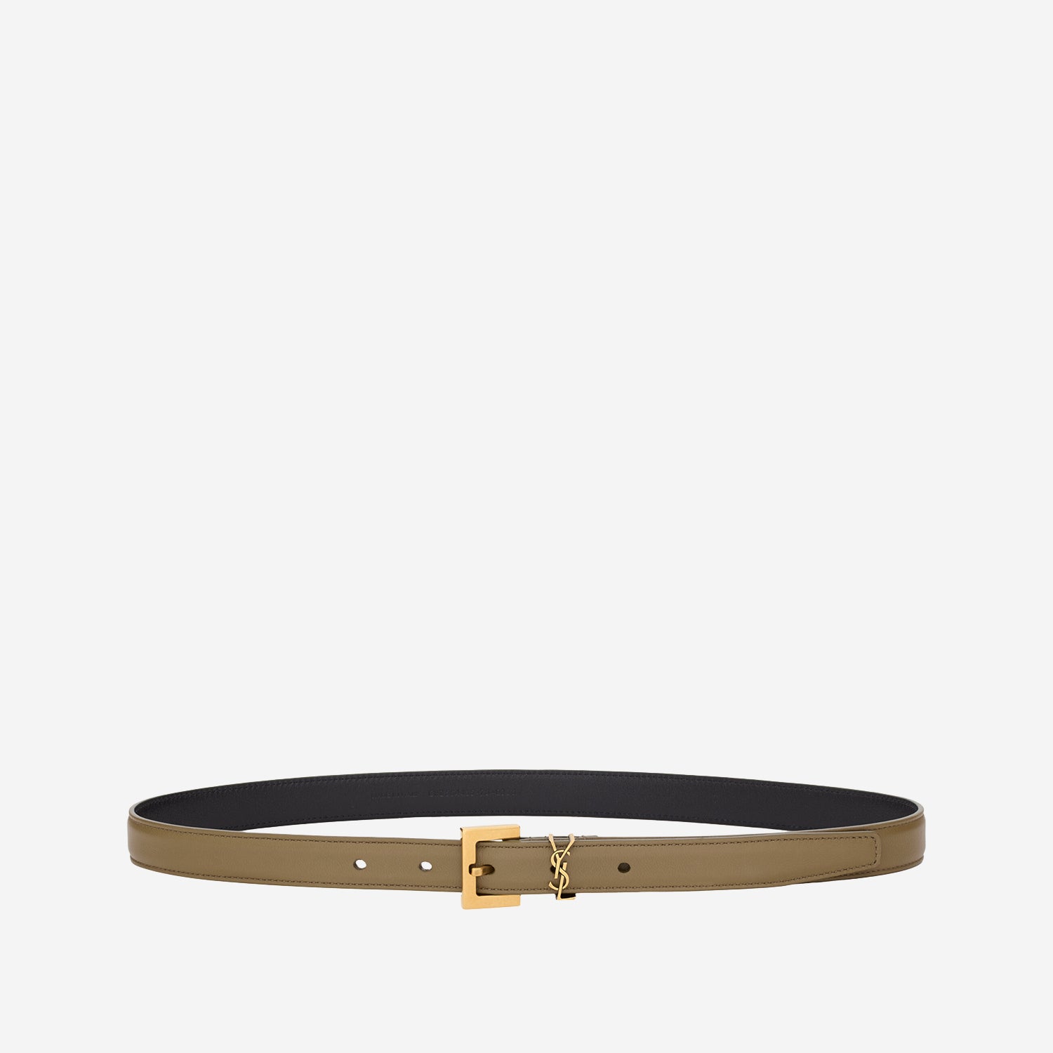 CINTURA IN PELLE CASSANDRE 554465 BOO0W3397 SAINT LAURENT 