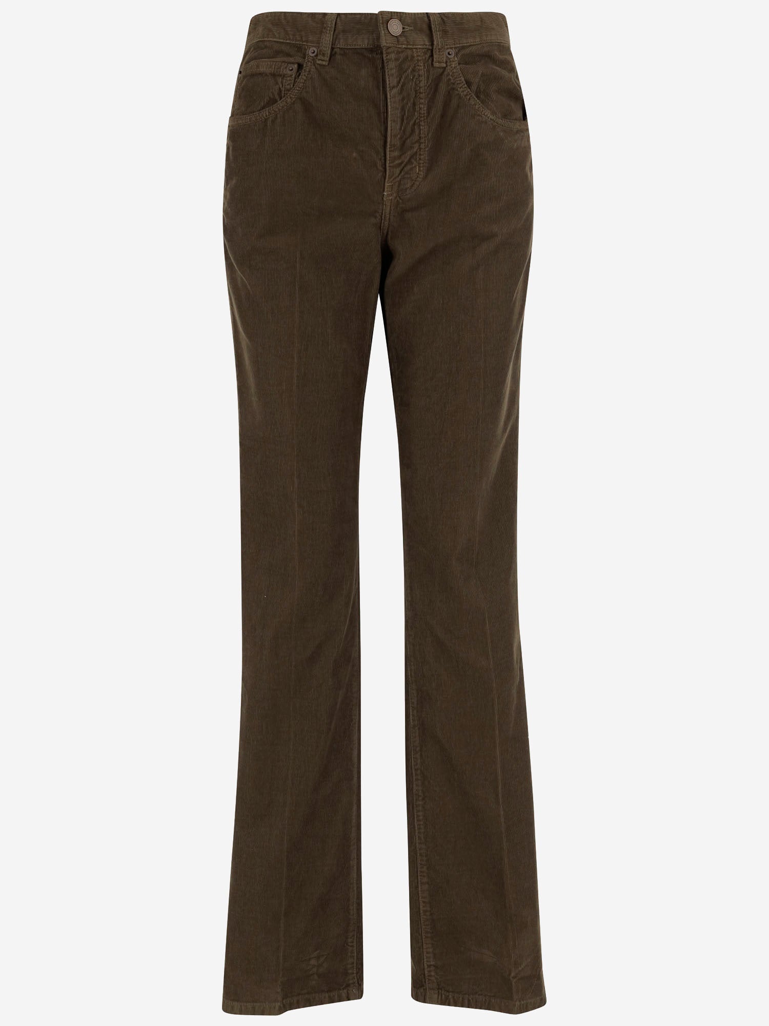 PANTALONI Clyde in velluto a coste 705103 Y29IA3564 SAINT LAURENT 