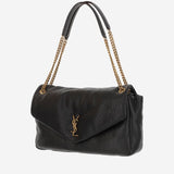 BORSA CALYPSO LARGE IN PELLE DI AGNELLO 777399 AACYT1000 SAINT LAURENT 