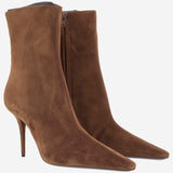 STIVALETTI ASHLEY IN SUEDE<BR/> 809284 27D002319 SAINT LAURENT 