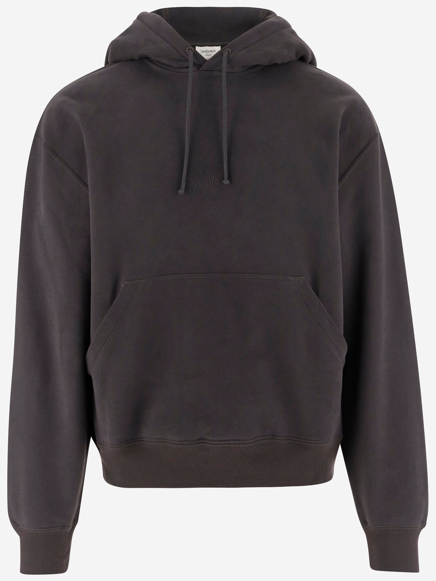 FELPA IN COTONE CON CAPPUCCIO 818538 Y36SW1467 SAINT LAURENT 