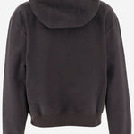 FELPA IN COTONE CON CAPPUCCIO 818538 Y36SW1467 SAINT LAURENT 