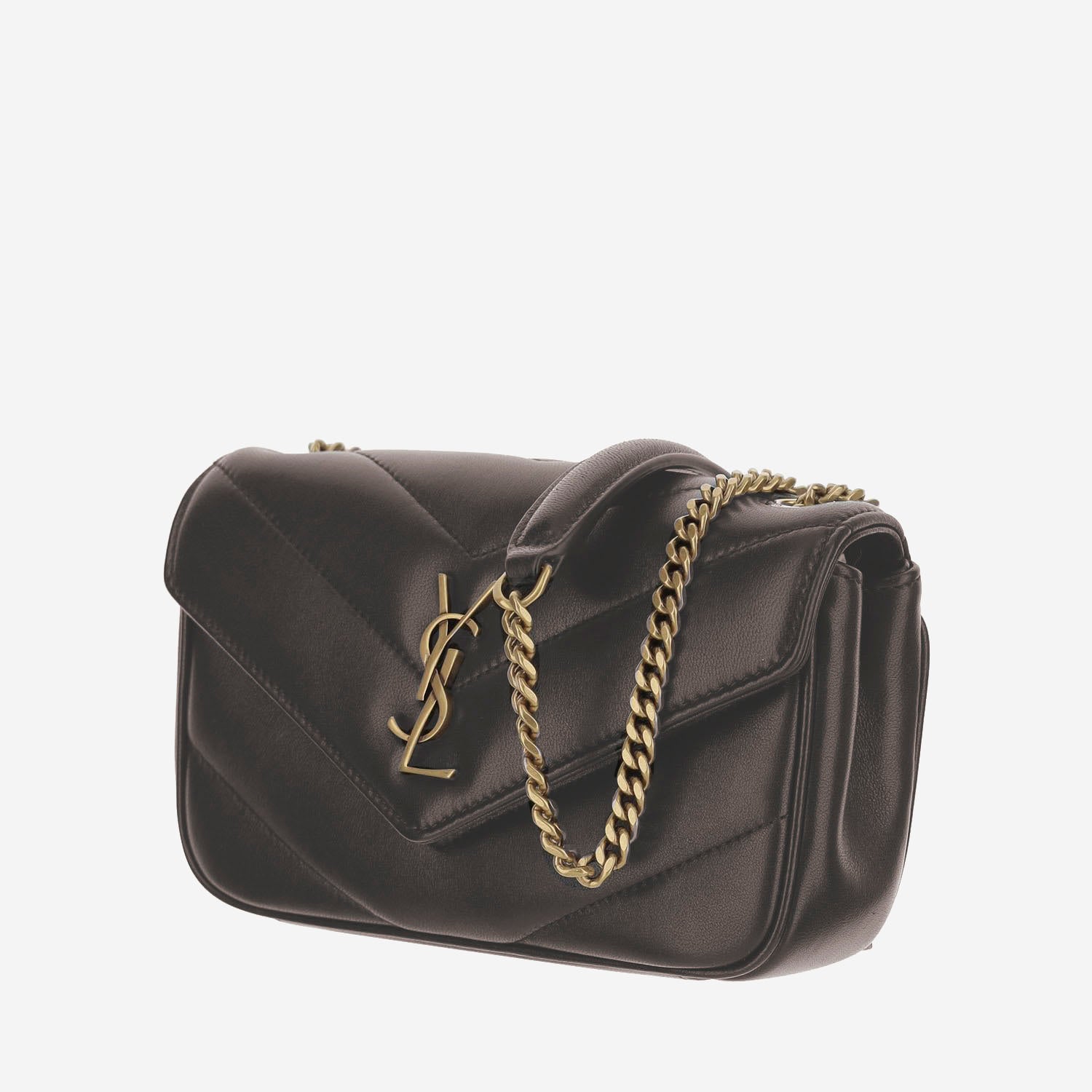 Borsa loulou mini in pelle 821749 AAEAX1997 SAINT LAURENT 