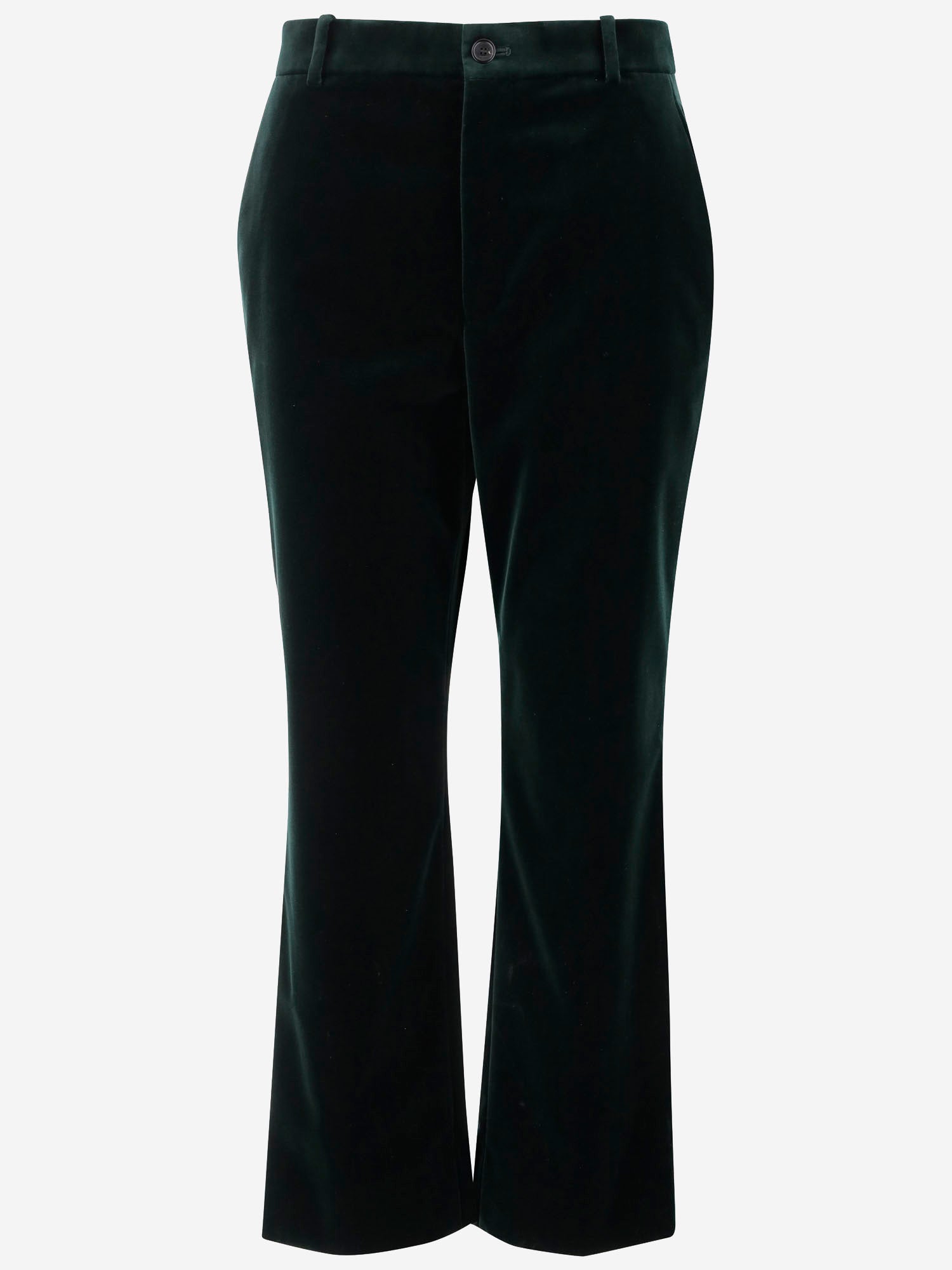 PANTALONI IN VELLUTO DI COTONE 825007 Y580T3181 SAINT LAURENT 