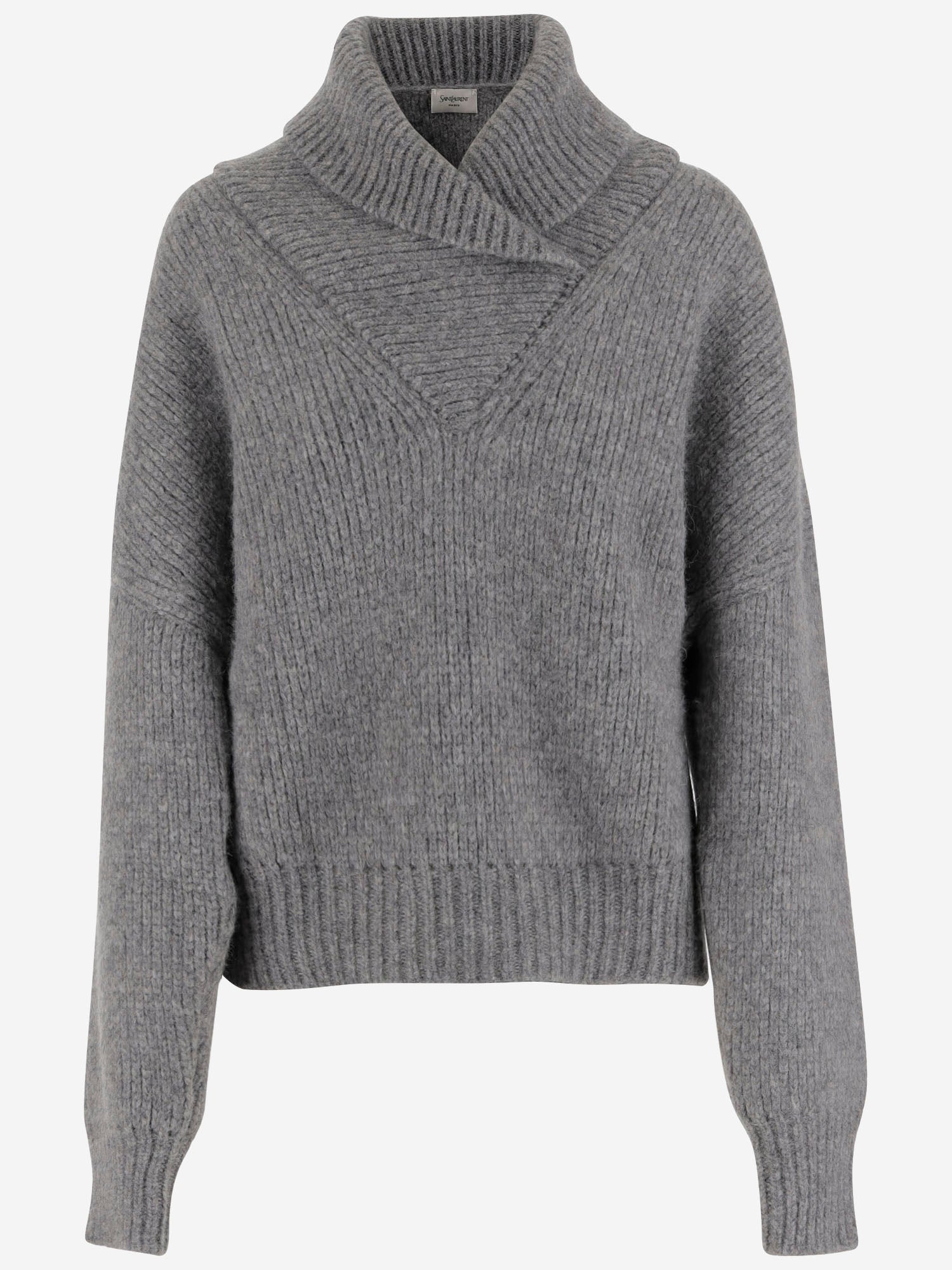 MAGLIONE IN MISTO ALPACA 827215 Y77CE1403 SAINT LAURENT 