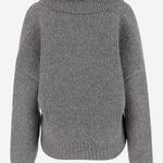 MAGLIONE IN MISTO ALPACA 827215 Y77CE1403 SAINT LAURENT 
