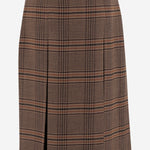 GONNA MIDI IN LANA PRINCIPE DI GALLES 831068 Y9I702849 SAINT LAURENT 