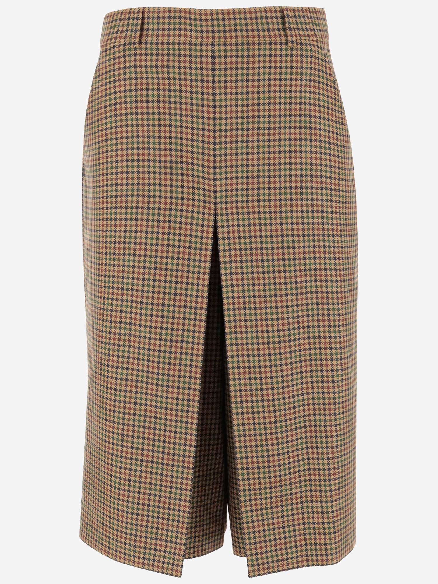GONNA PANTALONE A QUADRI IN LANA 831073 Y1M752232 SAINT LAURENT 