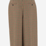 GONNA PANTALONE A QUADRI IN LANA 831073 Y1M752232 SAINT LAURENT 