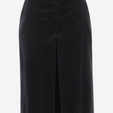 GONNA PANTALONE IN COTONE 831073 Y580T1000 SAINT LAURENT 