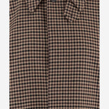 CAPPOTTO IN VICHY A QUADRI 842883 YZ9CF9773 SAINT LAURENT 