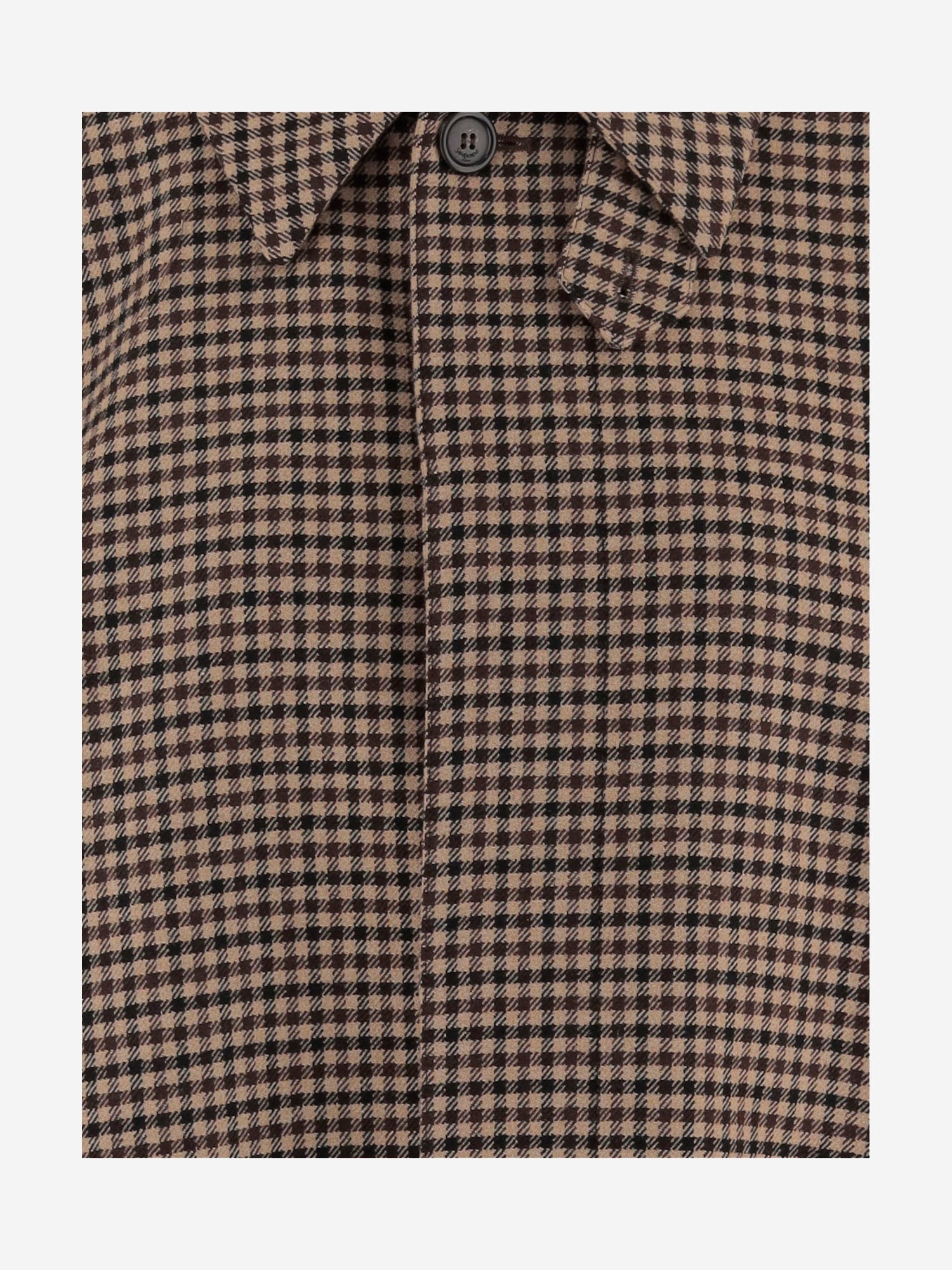CAPPOTTO IN VICHY A QUADRI 842883 YZ9CF9773 SAINT LAURENT 