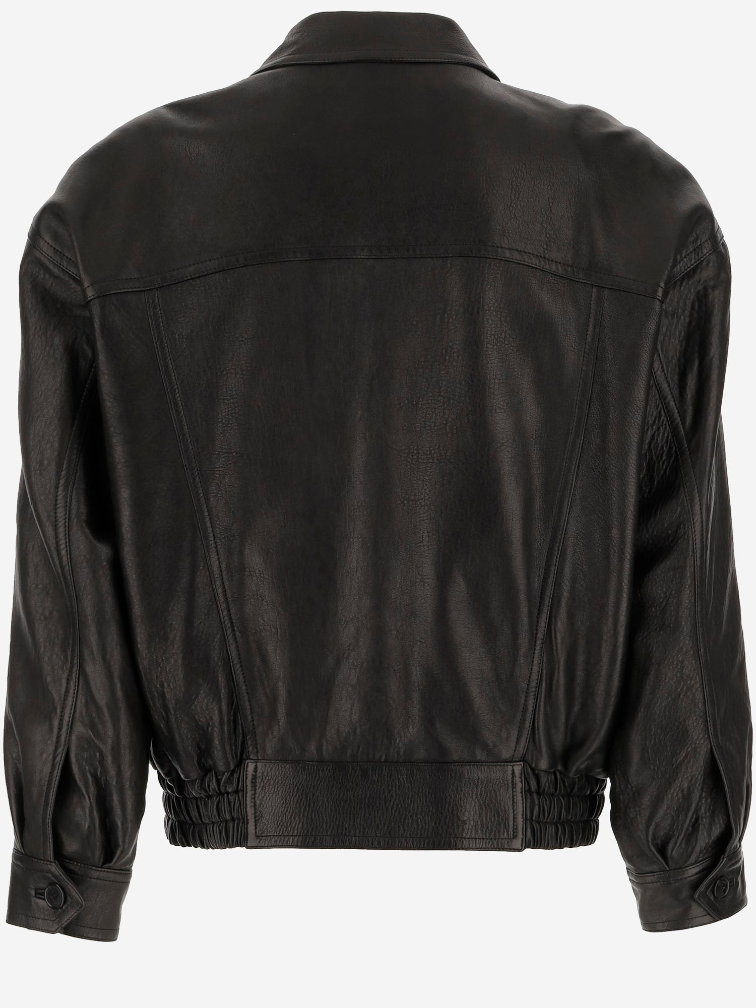 GIACCA BOMBER IN PELLE DI AGNELLO 843656 YCNF21000 SAINT LAURENT 