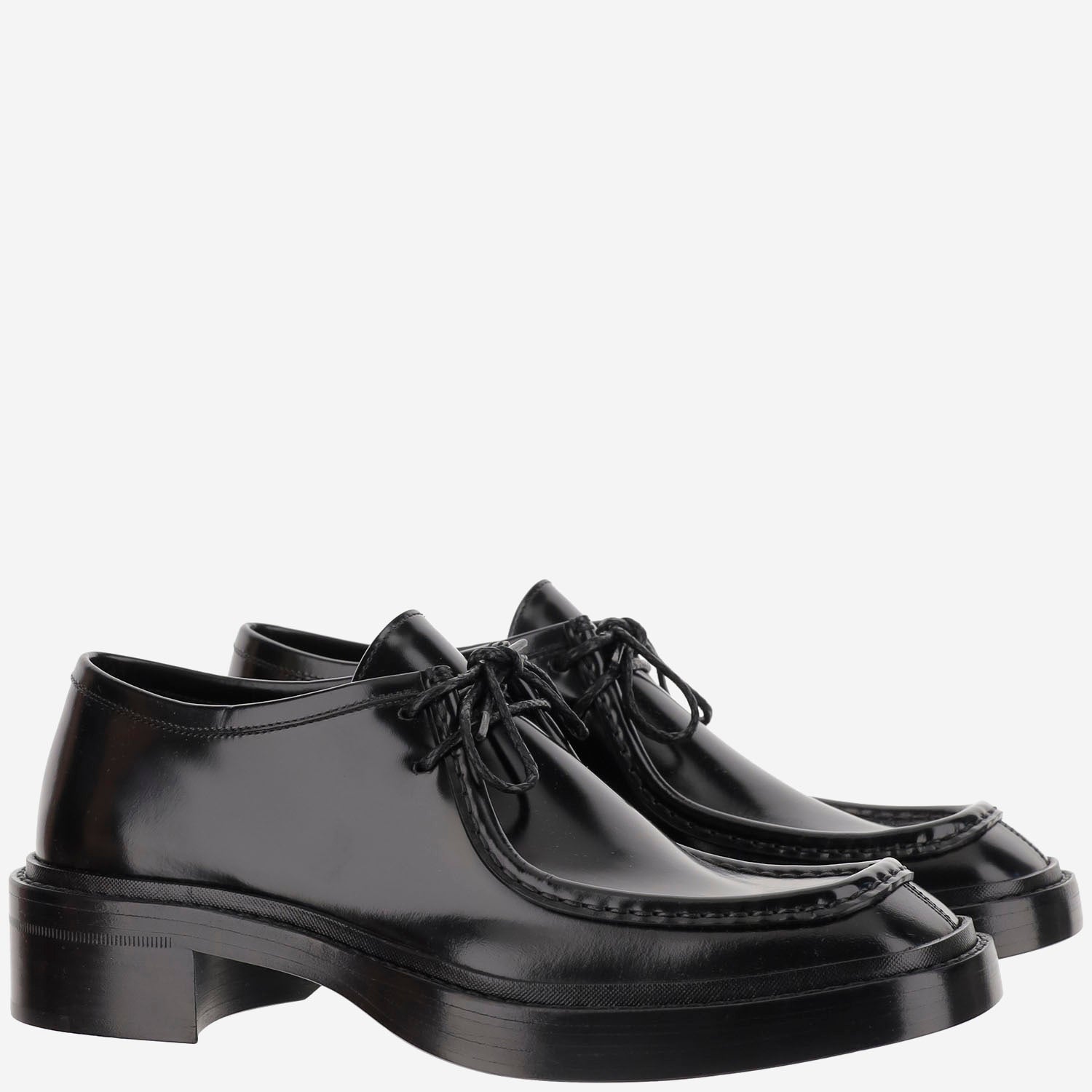MOCASSINI HARVEY IN PELLE LUCIDA 845067 AAEHH1000 SAINT LAURENT 