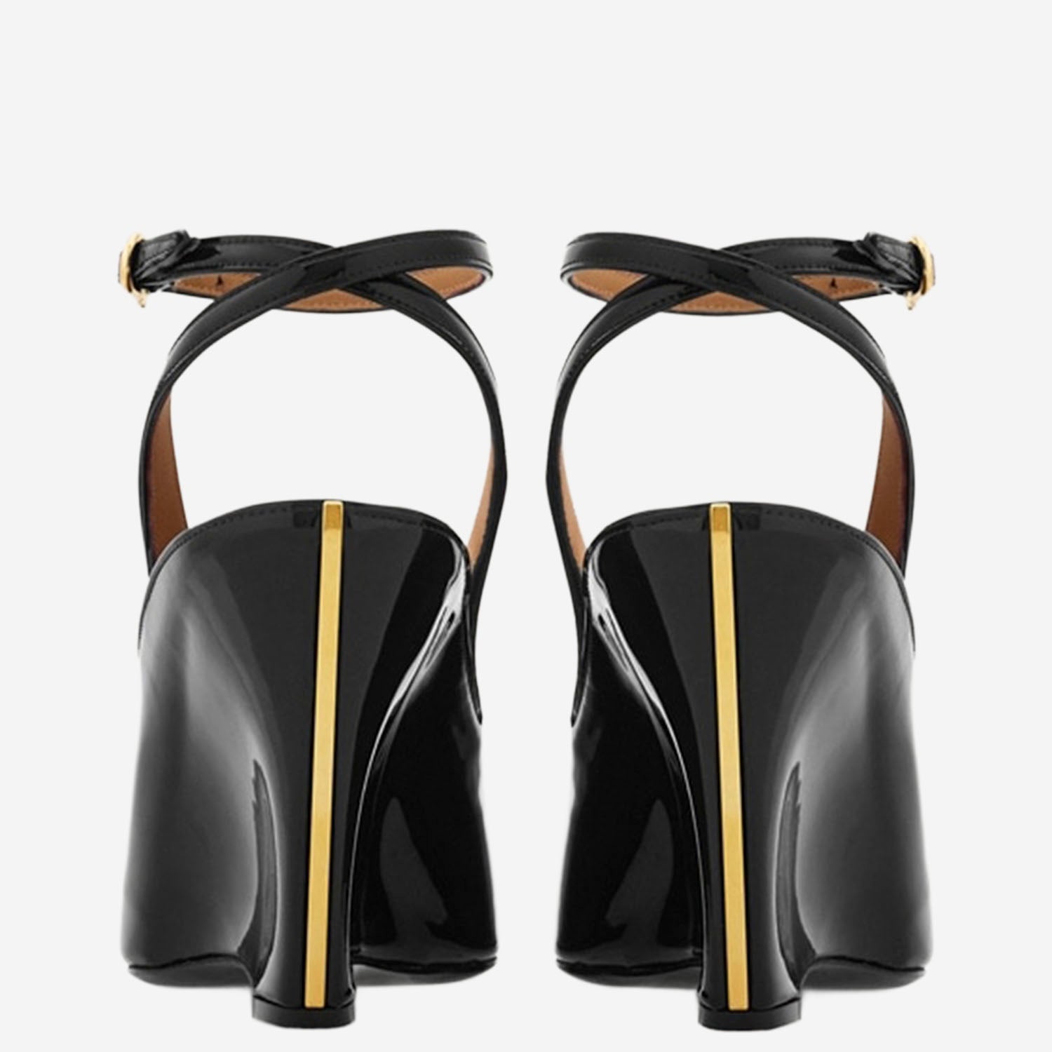 Sandali peep toe con zeppa 01K873 001NEROBISCOTTONERO SALVATORE FERRAGAMO 