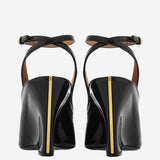 Sandali peep toe con zeppa 01K873 001NEROBISCOTTONERO SALVATORE FERRAGAMO 