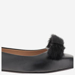Ballerine fiocco in pelle 01K911 001NEROBISCOTTO SALVATORE FERRAGAMO 