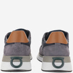 Sneakers in pelle 02A130 002DARKRAINNAVYE013NATURALE SALVATORE FERRAGAMO 