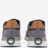 Sneakers in pelle 02A130 002DARKRAINNAVYE013NATURALE SALVATORE FERRAGAMO 