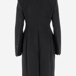 CAPPOTTO MONOPETTO SAGOMATO IN LANA E CASHMERE 13H452 003NERONERO SALVATORE FERRAGAMO 