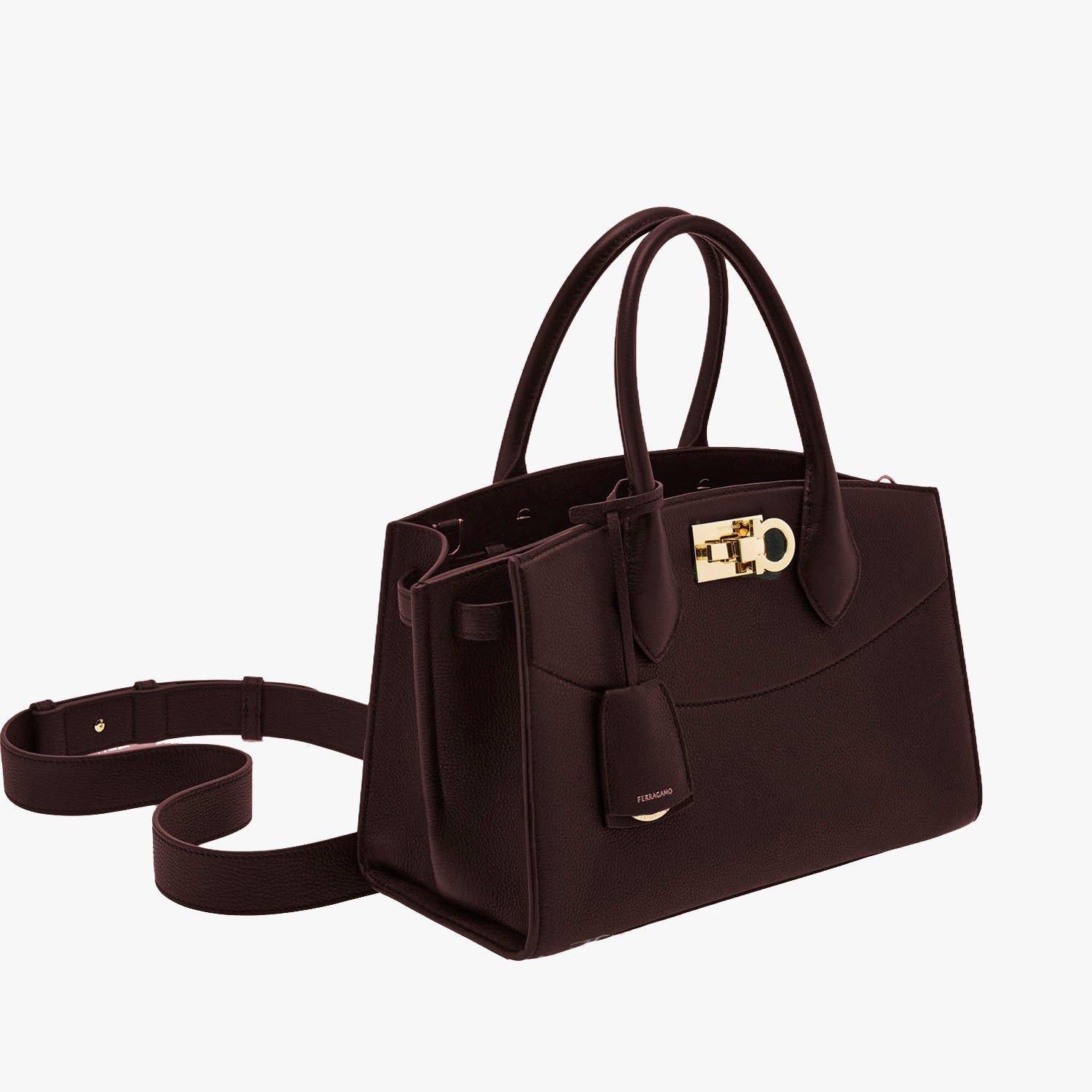 Borsa a mano in pelle martellata 21A112 002TESTADIMORO SALVATORE FERRAGAMO 