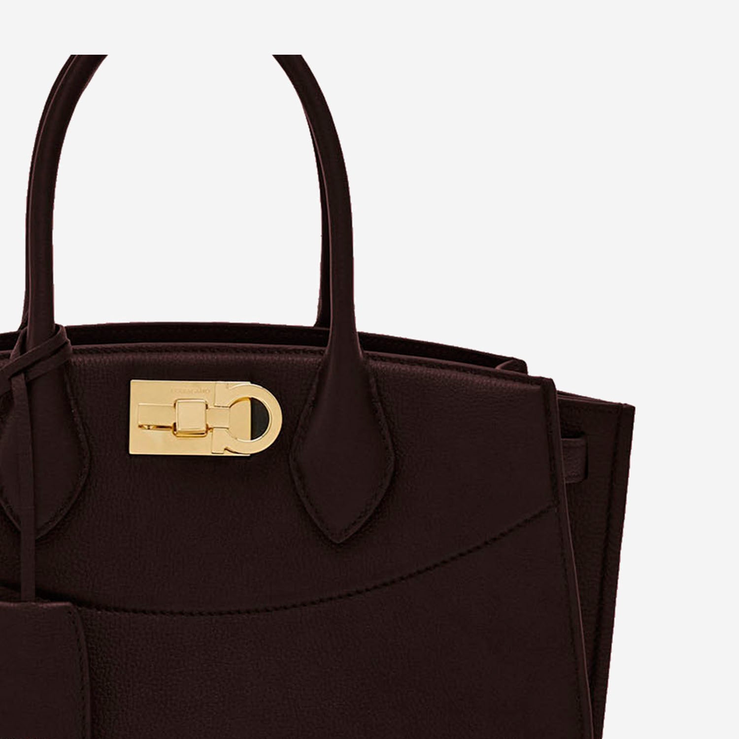 Borsa a mano in pelle martellata 21A112 002TESTADIMORO SALVATORE FERRAGAMO 