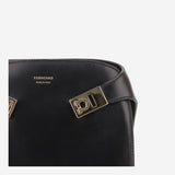 BORSA HUG BB IN PELLE 21A445 001NERONERO SALVATORE FERRAGAMO 