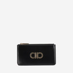 Portacarte Gancini 220629 001NEROFLAMERED SALVATORE FERRAGAMO 