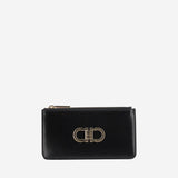 Portacarte Gancini 220629 001NEROFLAMERED SALVATORE FERRAGAMO 