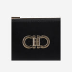Portacarte Gancini 220629 001NEROFLAMERED SALVATORE FERRAGAMO 