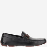 Mocassini Driver con ornamento Gancini FRONT4 110NEROCIOCCOLATONERO SALVATORE FERRAGAMO 