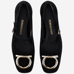 BALLERINE IN PELLE MARRY 001NEROAMARETTINERO SALVATORE FERRAGAMO 