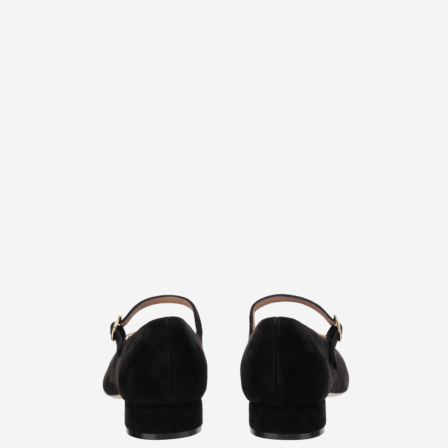 BALLERINE IN PELLE SCAMOSCIATA MARRY2 001NERONEROAMARETTI SALVATORE FERRAGAMO 