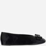 BALLERINE FIOCCO IN PELLE VANNAI 001NERO SALVATORE FERRAGAMO 