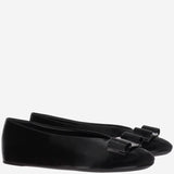 BALLERINE FIOCCO IN PELLE VANNAI 001NERO SALVATORE FERRAGAMO 