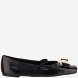 BALLERINE NEW VARA PLATE ZINA 005NERONERONERO SALVATORE FERRAGAMO 