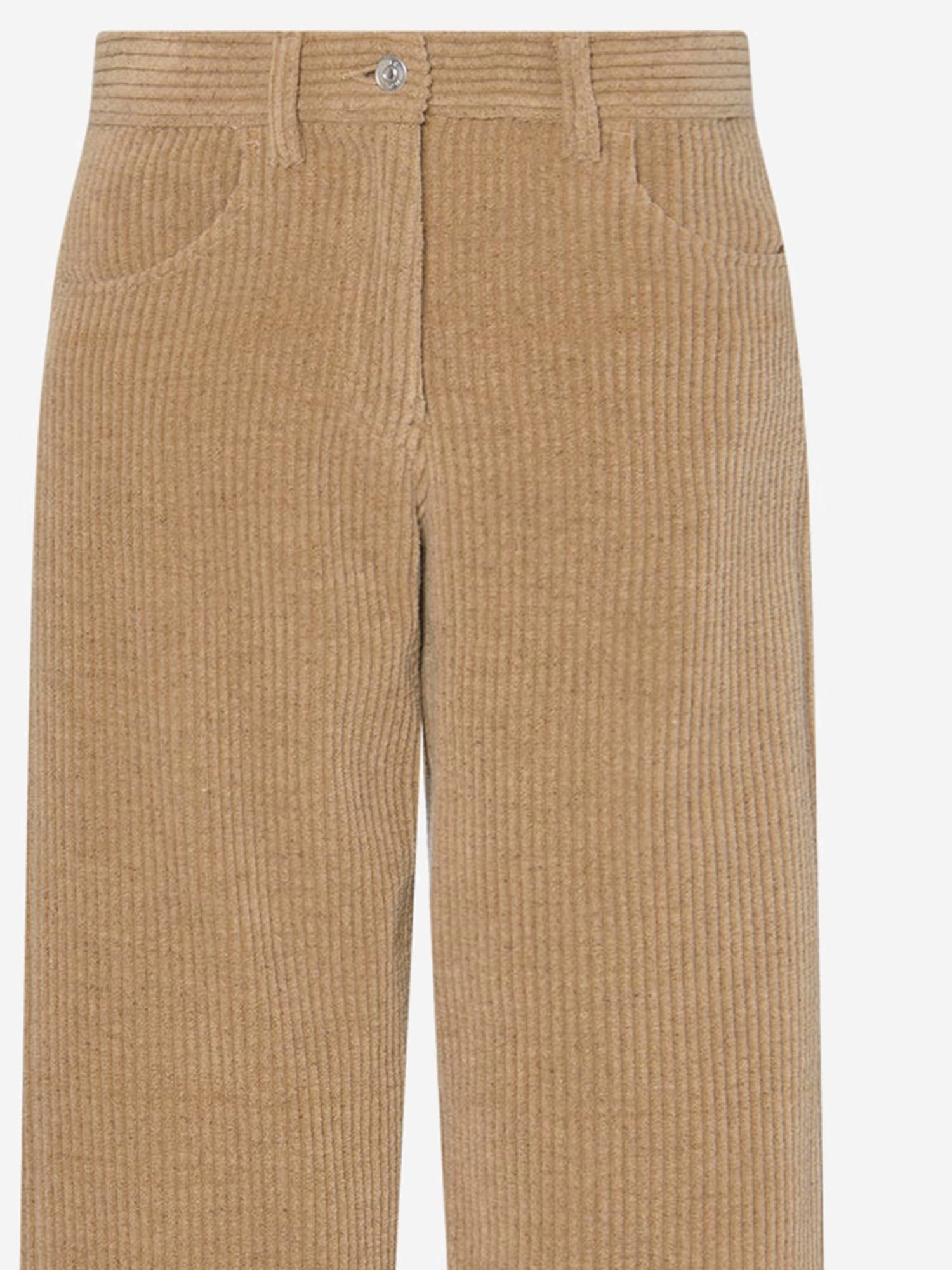 PANTALONI CLAIR IN VELLUTO A COSTE 10367W4018 ANI THE ROW 