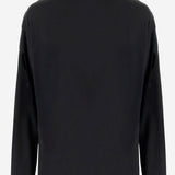 MAGLIA ANAPOLIS IN SETA E COTONE 10452K704 BLK THE ROW 